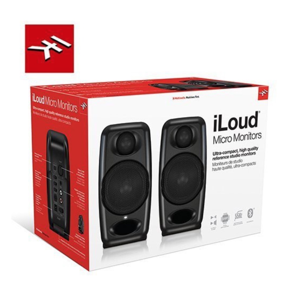IK Multimedia iLoud Micro Monitor 監聽喇叭 白色/黑色【敦煌樂器】, , large