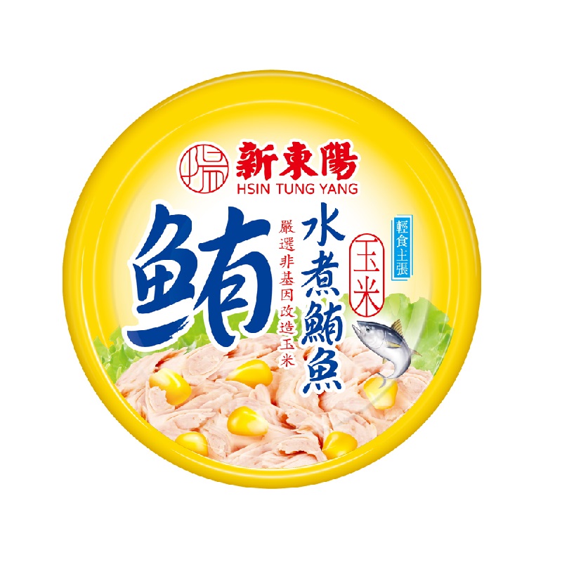 新東陽玉米水煮鮪魚150G, , large
