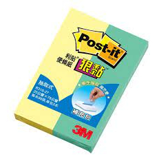 3M 狠黏 R31S 抽取是補充包(多色)黃+綠, , large