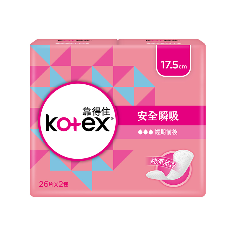 靠得住安全瞬吸無香護墊加長型, , large