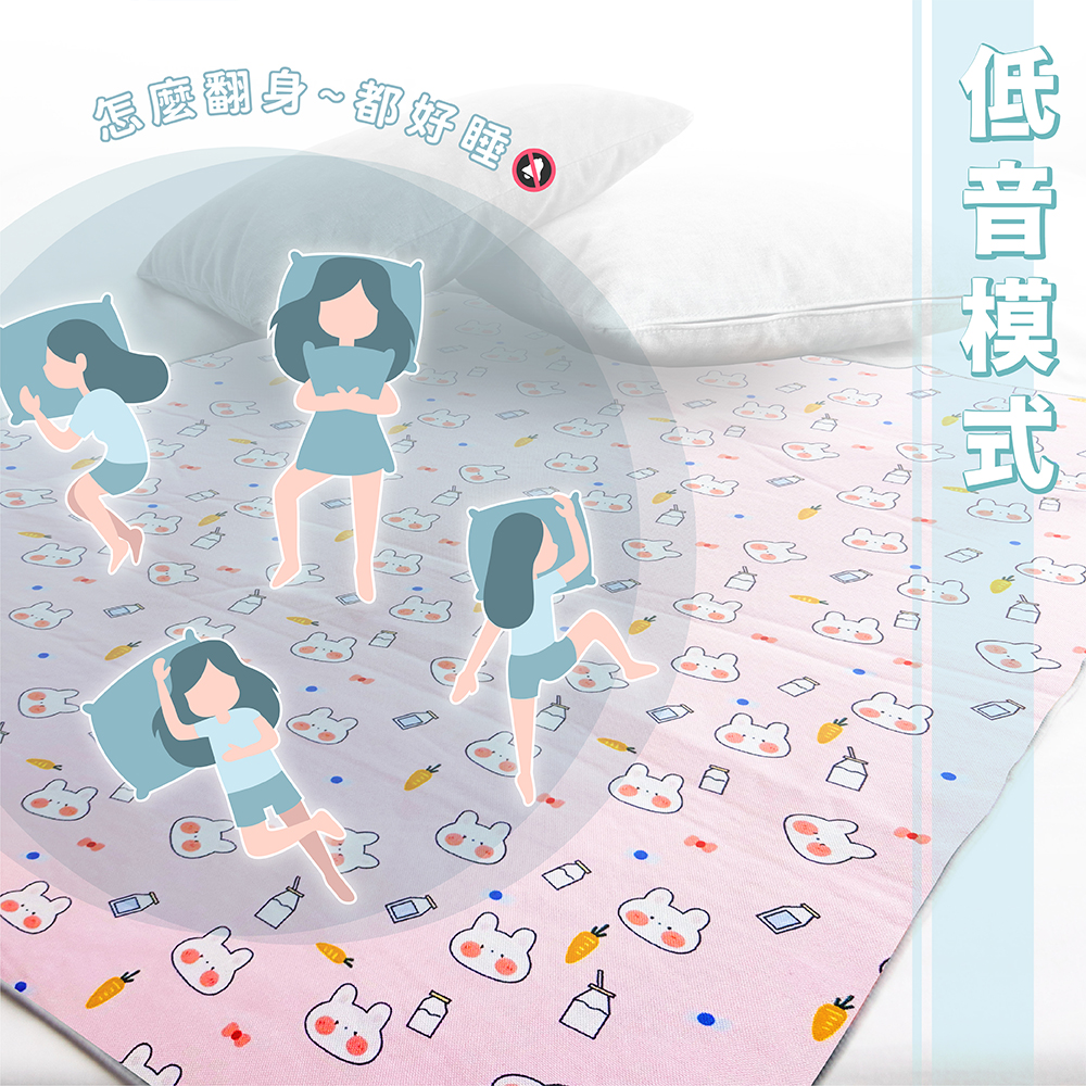 ［熊棉］多功能靜音防水墊｜中｜消防猩猩｜靜音防水 翻身無聲 乾爽防護 親膚柔軟 安心入睡 好清潔 超止滑, , large