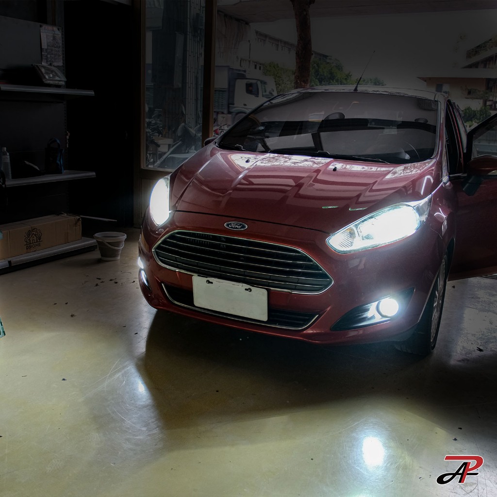 【PA LED】Ford Fiesta MK7 MK7.5 LED 大燈 霧燈 直上型 倒車燈 煞車燈 牌照燈, , large