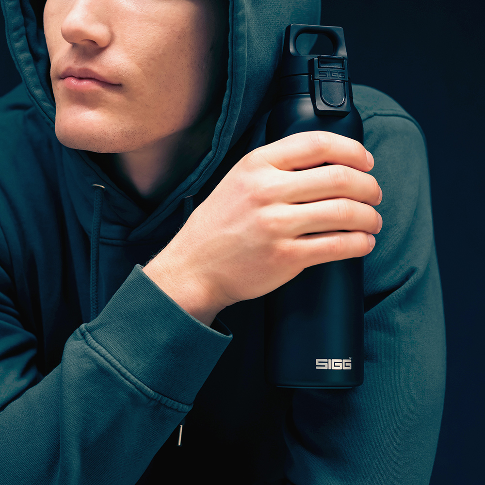 [瑞士百年 SIGG] 彈蓋輕量保溫瓶 550ml, , large