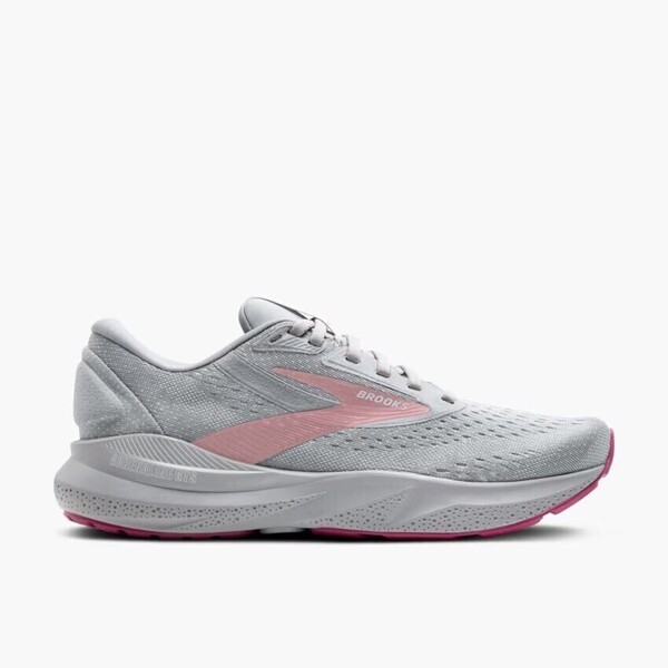 Brooks Adrenaline Gts 24 女 慢跑鞋 運動鞋 寬楦 避震緩衝 灰粉 [1204262E019], , large