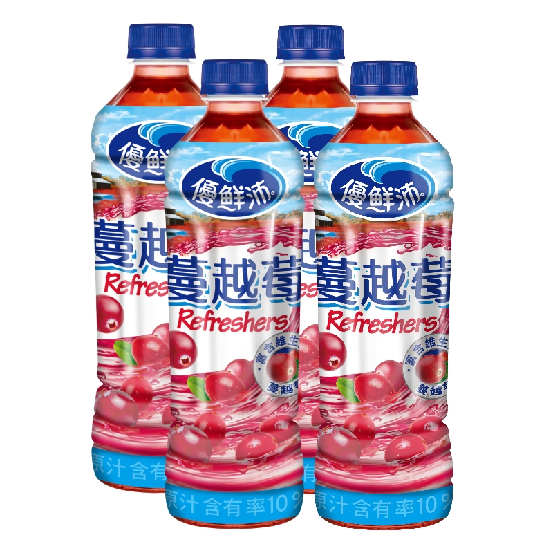 優鮮沛蔓越莓綜合果汁Pet500ml, , large