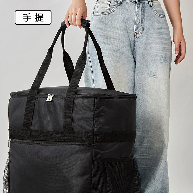 黑潮滑輪式保溫保冷袋-直立-60L-2入, , large