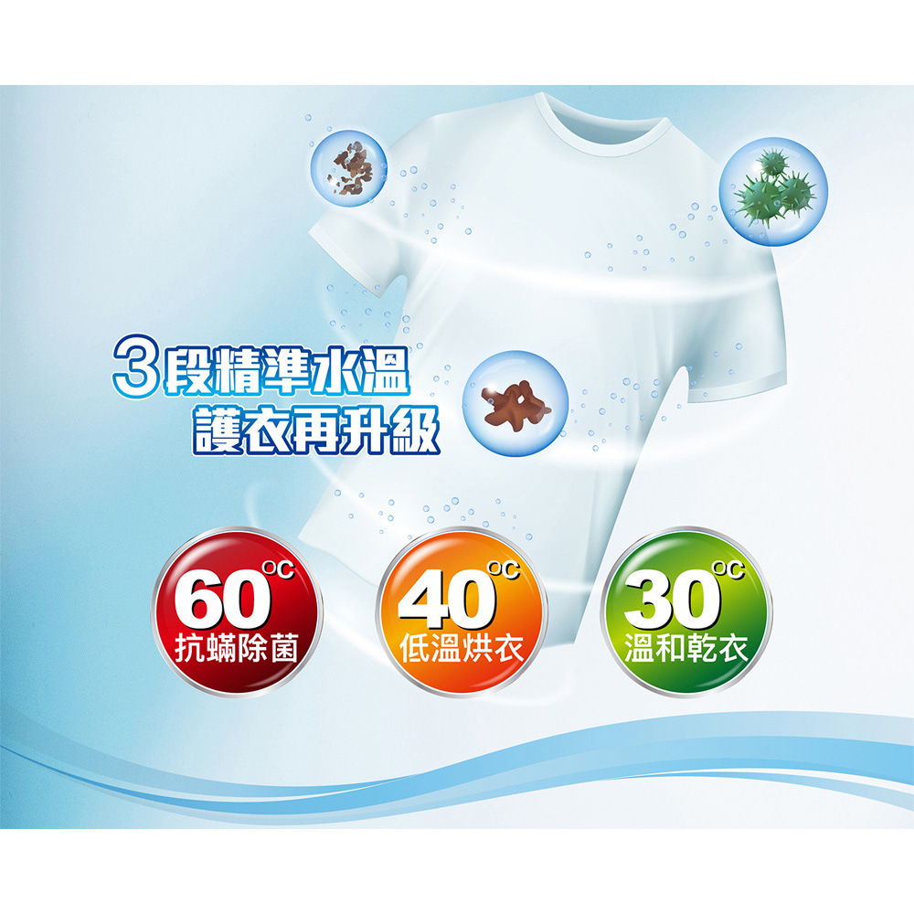 SANLUX 台灣三洋 13公斤滾筒全自動洗衣乾衣機 AWD-1390HA, , large