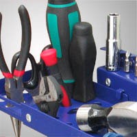 【現貨/含稅】 STAND 仕典工具 多功能伸縮磁性工具架(黑) 11050153 磁鐵工具架 收納工具用, , large