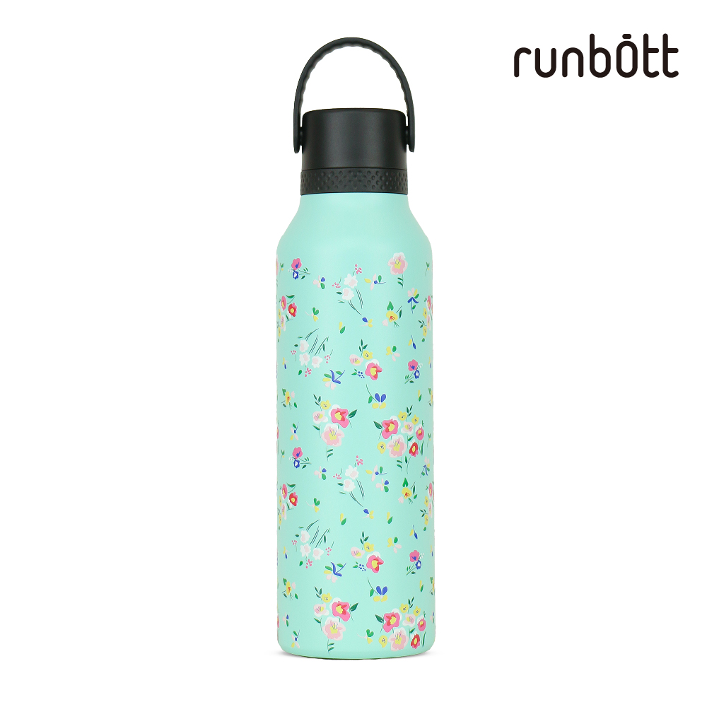【runbott】Mii 輕量陶瓷保溫瓶600ml_草本花園_贈圓筒包裝盒, , large