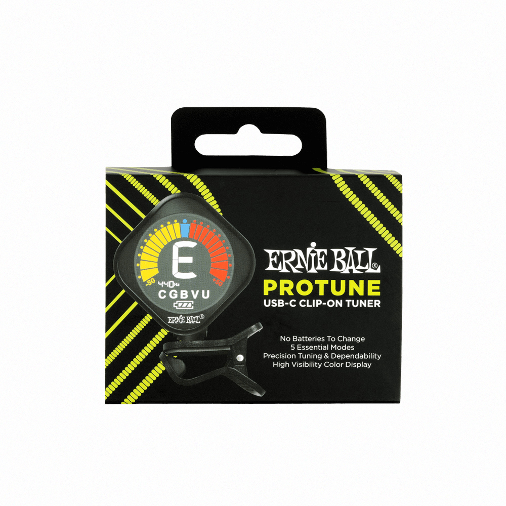 ERNIE BALL P09627 TUNER-PROTUNE USB-C 夾式調音器【敦煌樂器】, , large