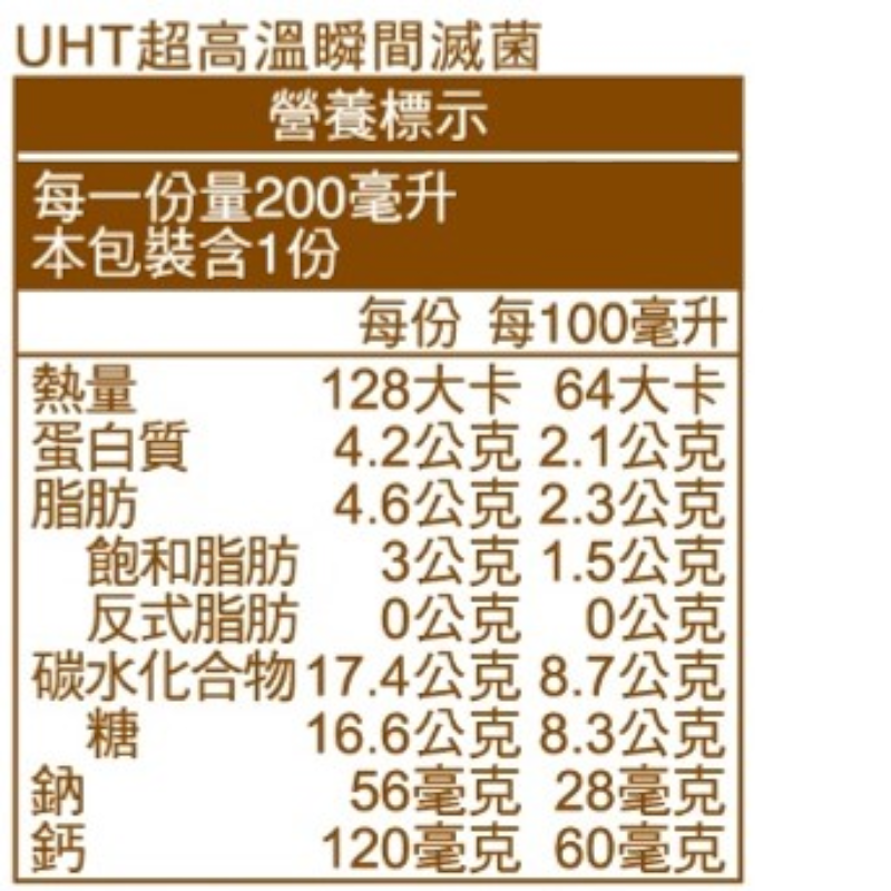 福樂巧克力牛乳(保久乳)200ml, , large