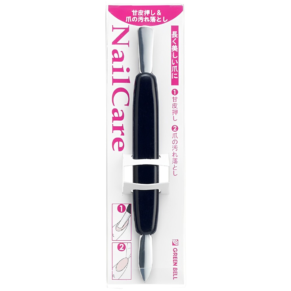 【Greenbell】Cuticle pusher & cleaner, , large