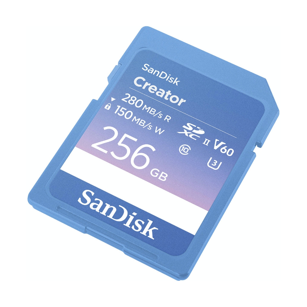 【SanDisk】Creator 256G UHS-II SDXC U3 V60 C10 記憶卡, , large