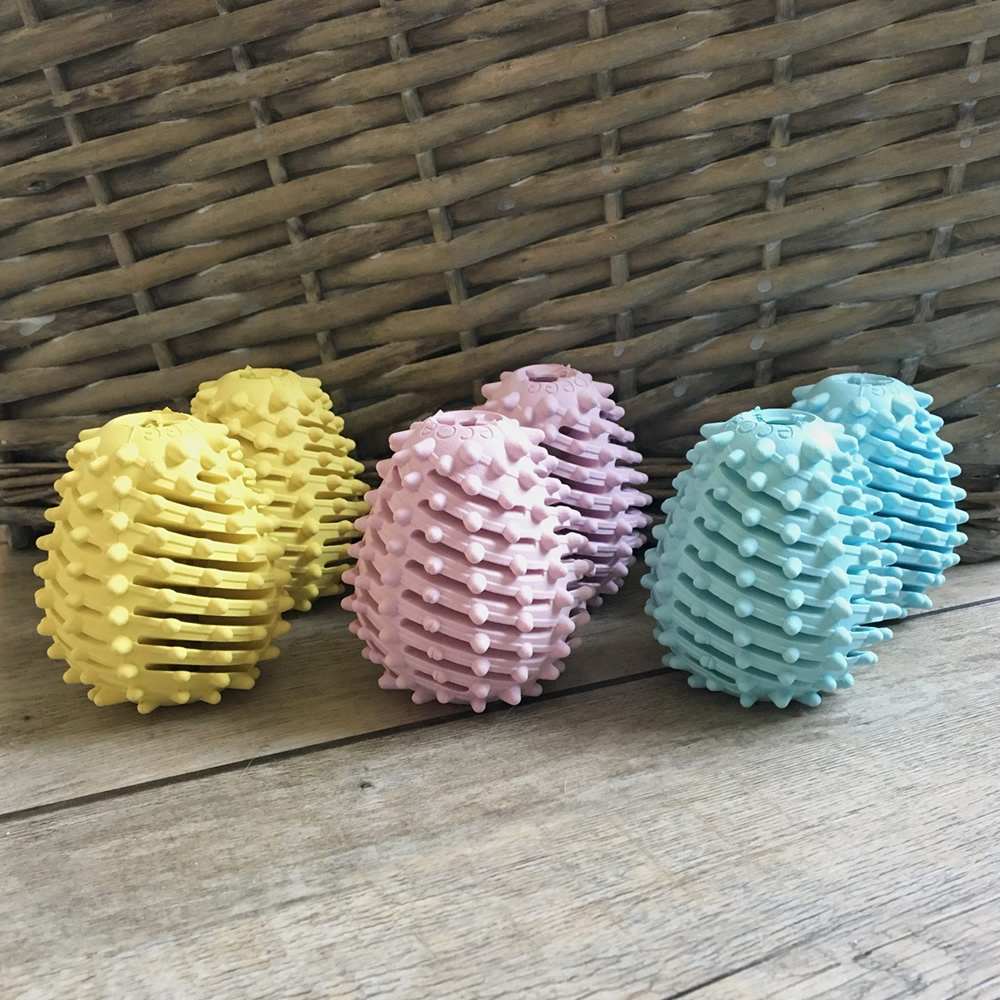 英國ECOEGG-乾衣機專用環保柔衣蛋(2入/粉紅春天花蕾), , large