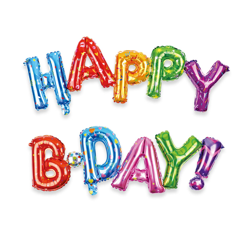 派對佈置珠友鋁箔HAPPYB-DAY氣球特價59元, , large