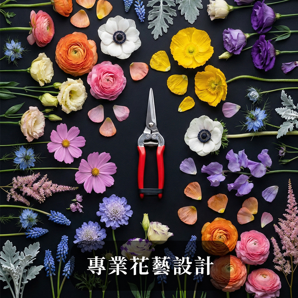 Gardeness HC-706S 直刃芽切剪 園藝剪 花藝剪 不鏽鋼刀刃 一組2入, , large