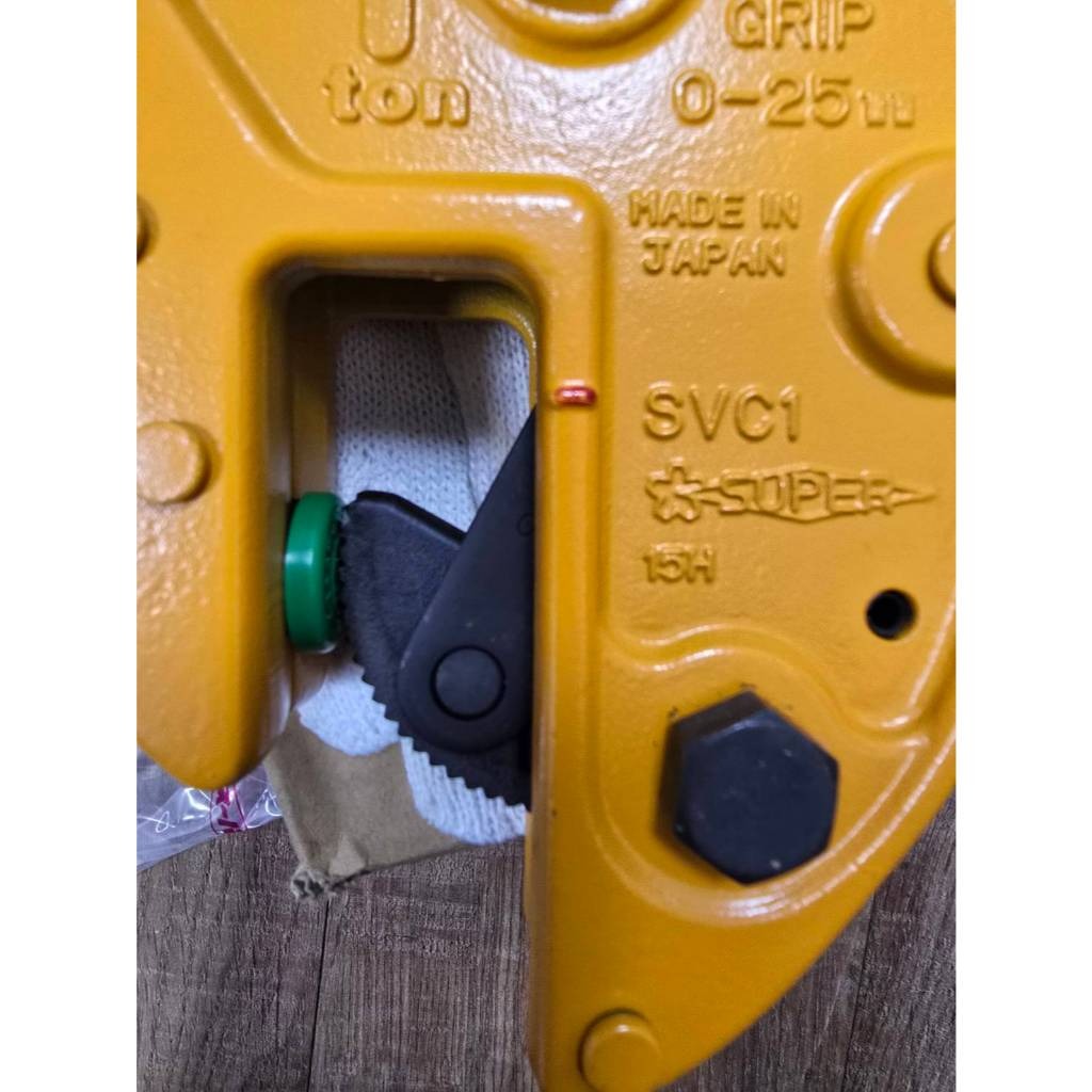 WIN五金 日本 SUPER 鋼板夾具 <SVC-0.5> 立吊 鋼板吊具 吊夾 水平H型鋼吊夾 鐵板吊具 鋼軌夾 日本製造, , large