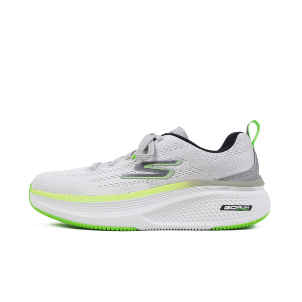 Skechers Go Run Elevate 2.0 男 慢跑鞋 運動 休閒 緩衝 灰 螢光綠 [220847WGY], , large
