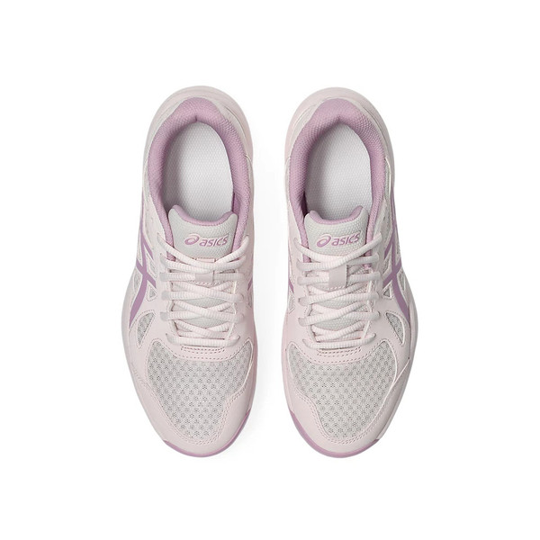 Asics Upcourt 6 女 排球鞋 室內運動鞋 入門款 穩定 包覆 回彈 粉紅 [1072A107-702], , large