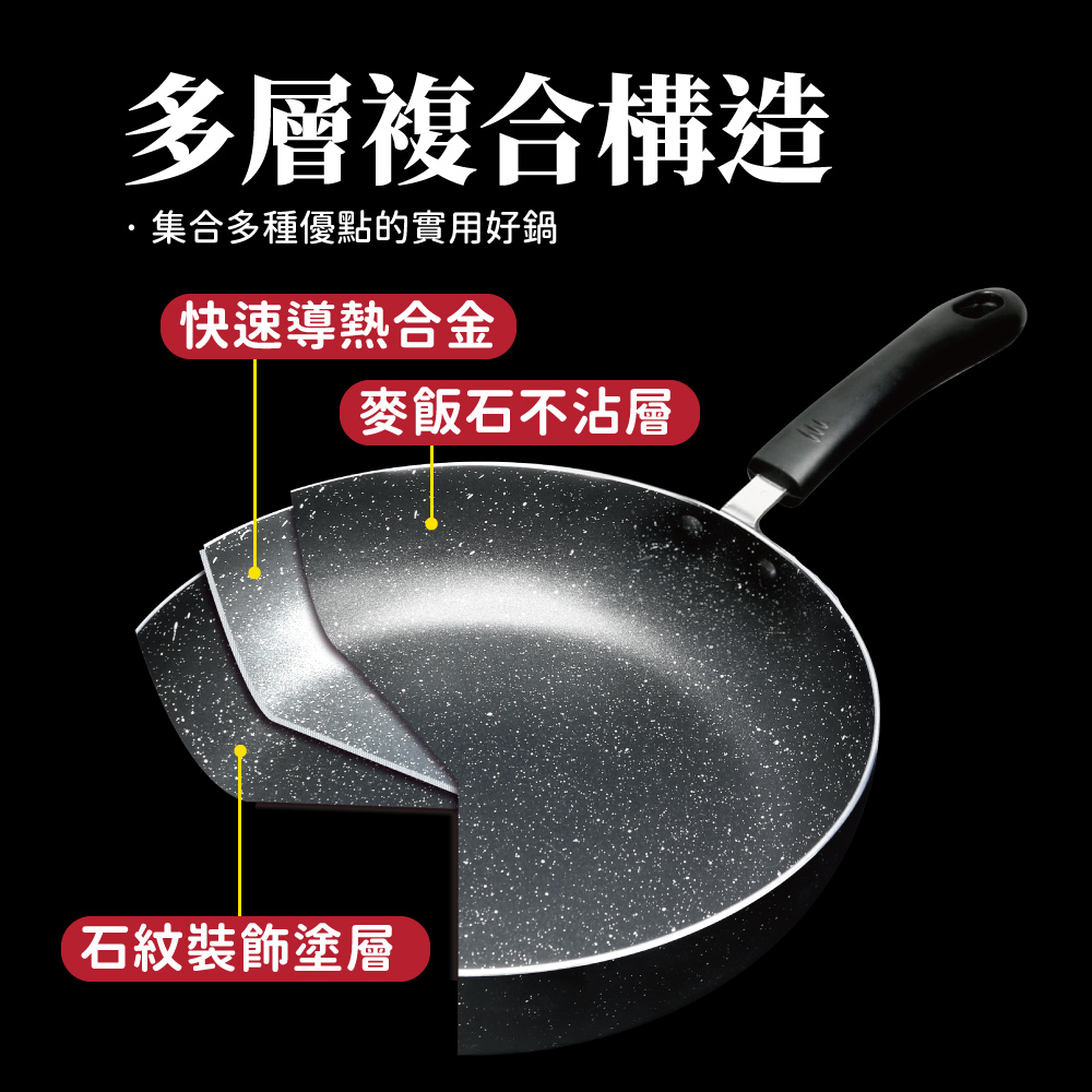 La Hos Frypan 32cm, , large