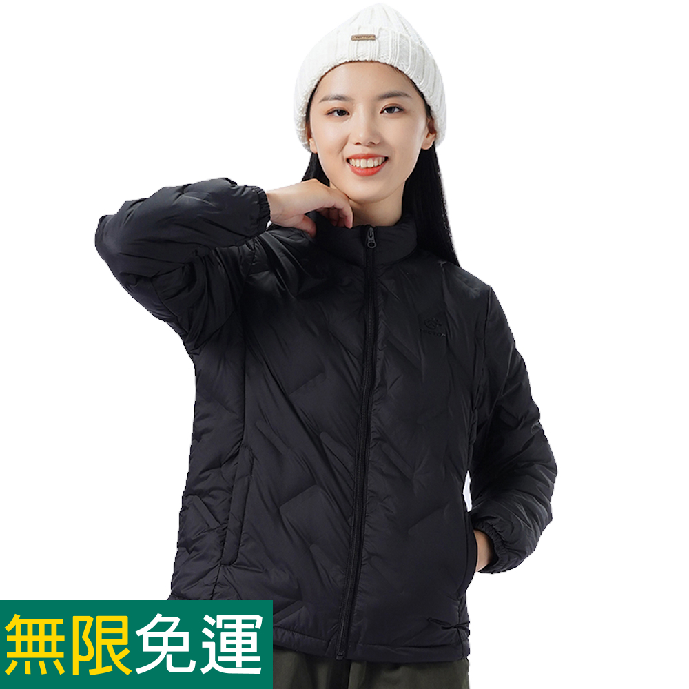 [探拓戶外Tectop]【天天免運】T2135682女款無縫防風羽絨外套～防風防跑絨.90/10白鴨絨.拉鍊式口袋, , large