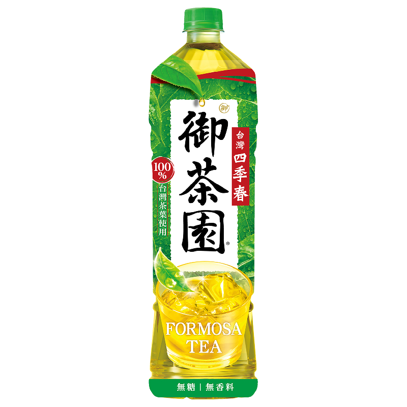 御茶園台灣四季春(無糖) 1250ml, , large
