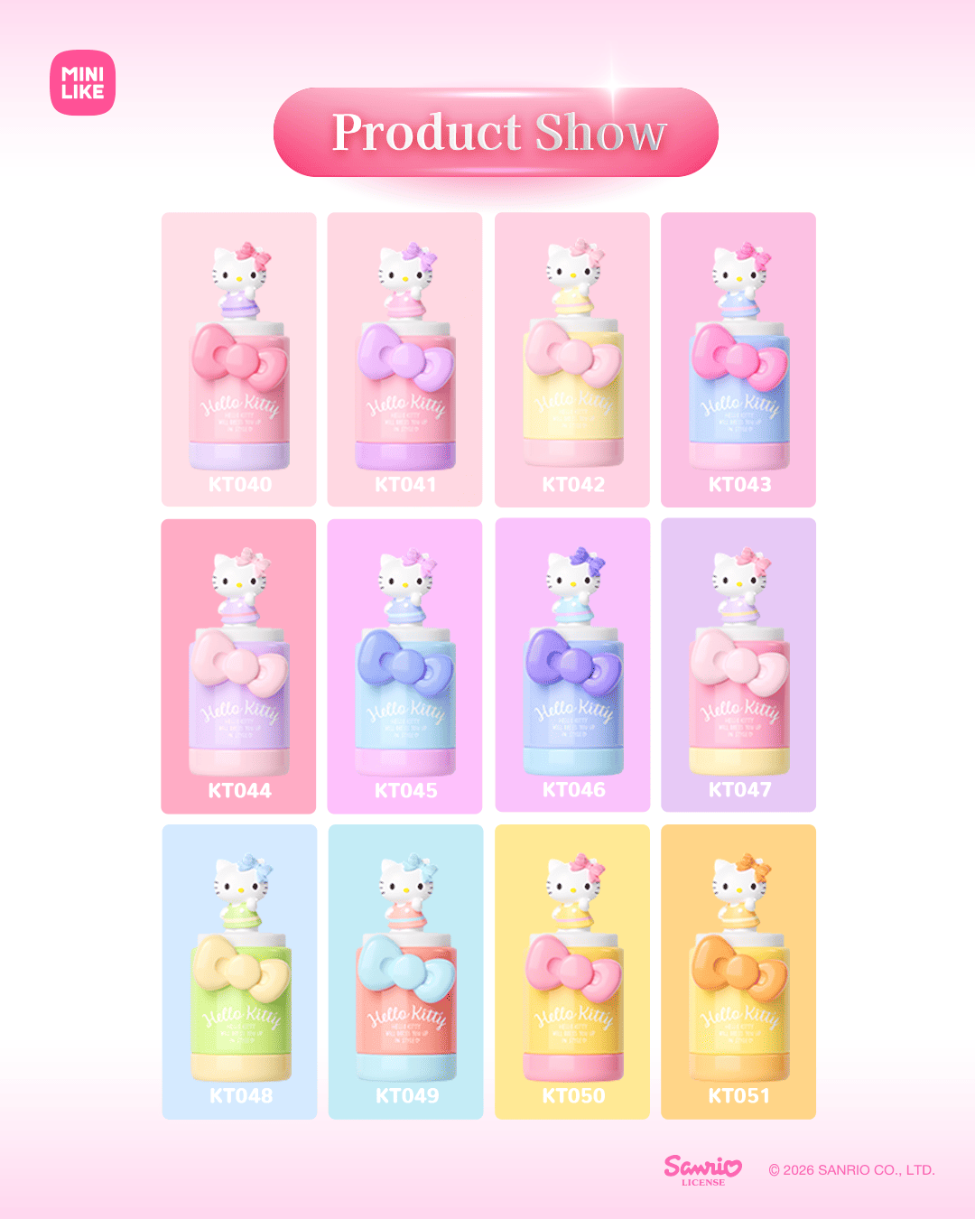【際洋文化】Hello Kitty Style悸動亮相系列趣粒, , large
