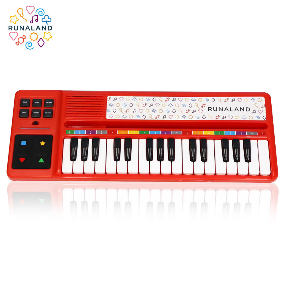 [RUNALAND] 2 in 1 Kids Keyboard Toys and Electronic Drums , , large