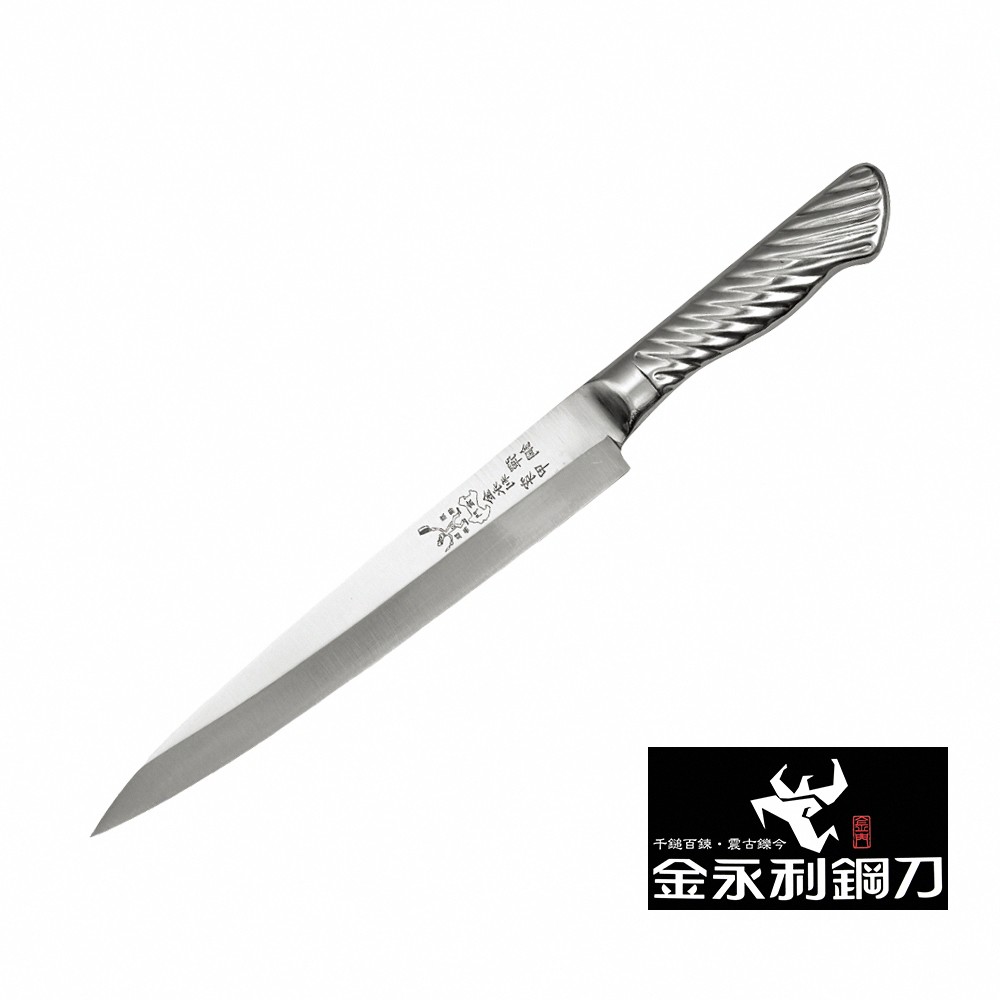 【金永利鋼刀】鋼柄系列 小生魚片刀D1-7, , large