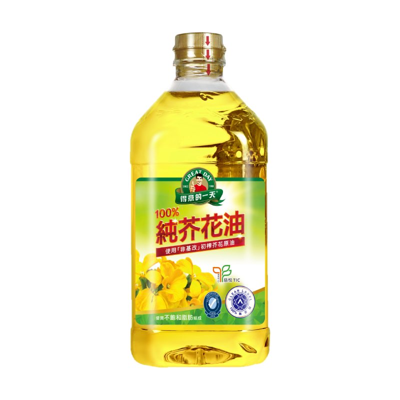 Great Day 100％Canola Oil 3.75L, , large
