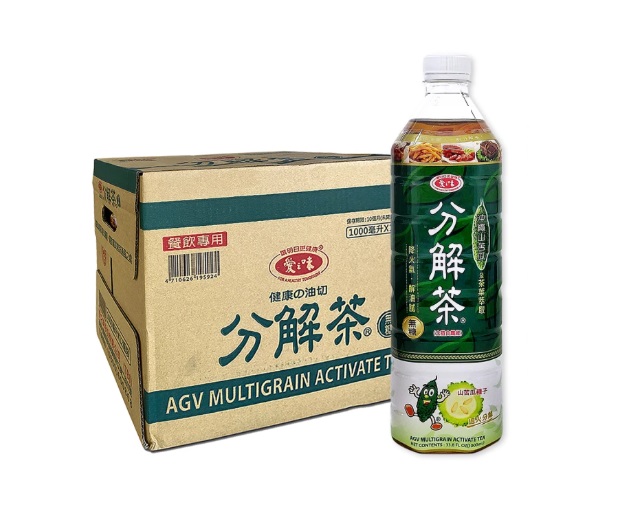 【愛之味】 油切分解茶1000mlx12瓶(分解茶), , large