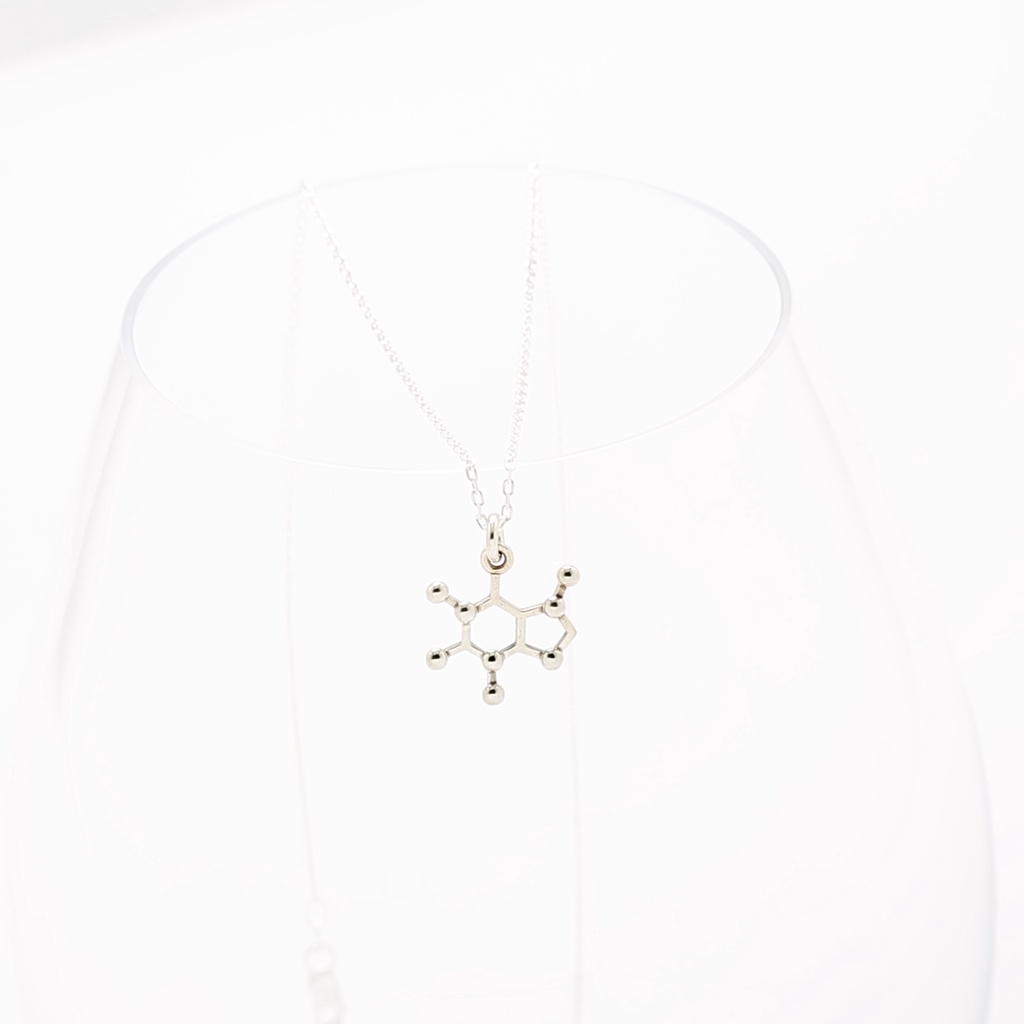 【Angel & Me】Caffeine coffee s925 sterling silver necklace Birthday gift, , large