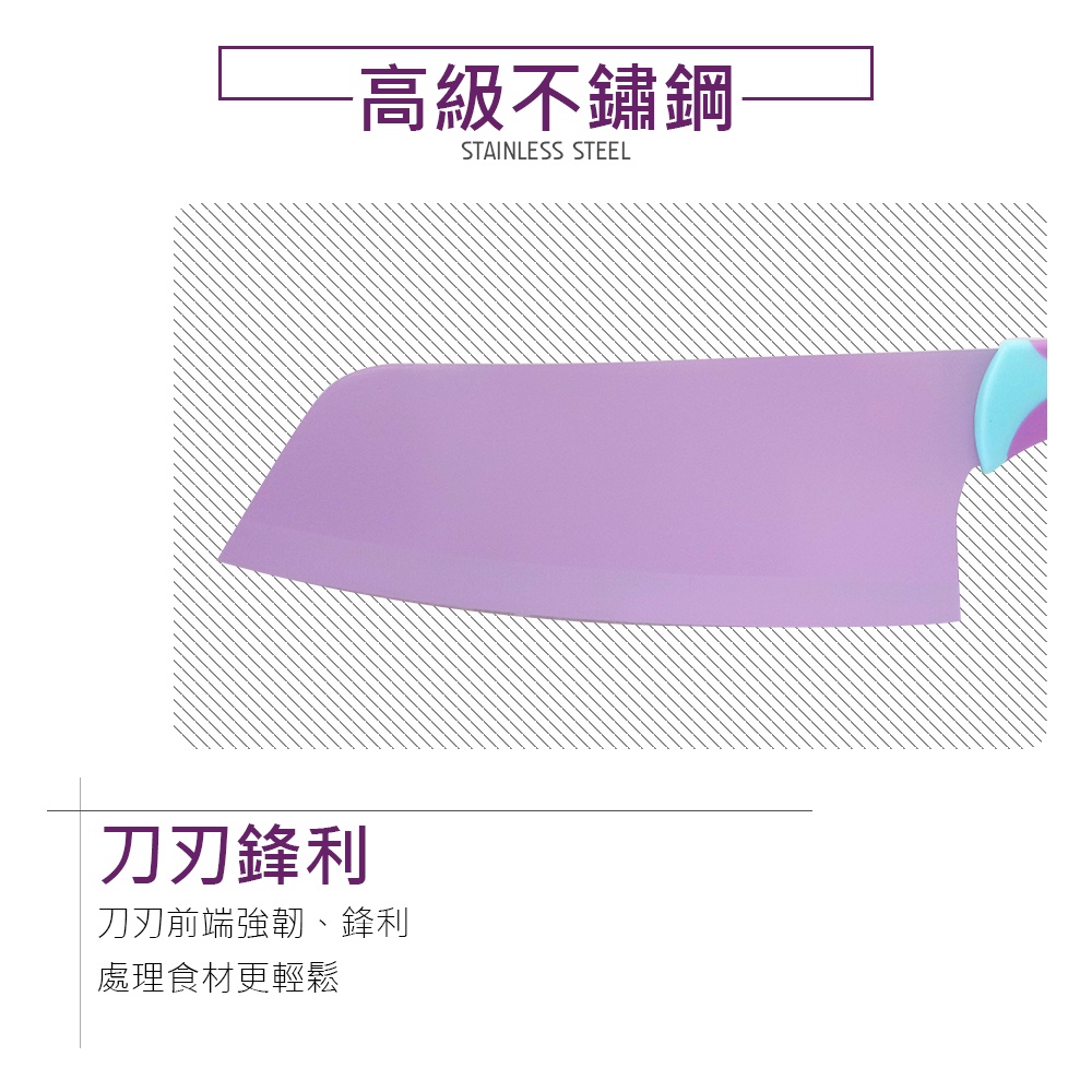 CLARE 可蕾爾 絢彩刀具 水果刀  不鏽鋼環保裝-Leidea樂德兒, , large