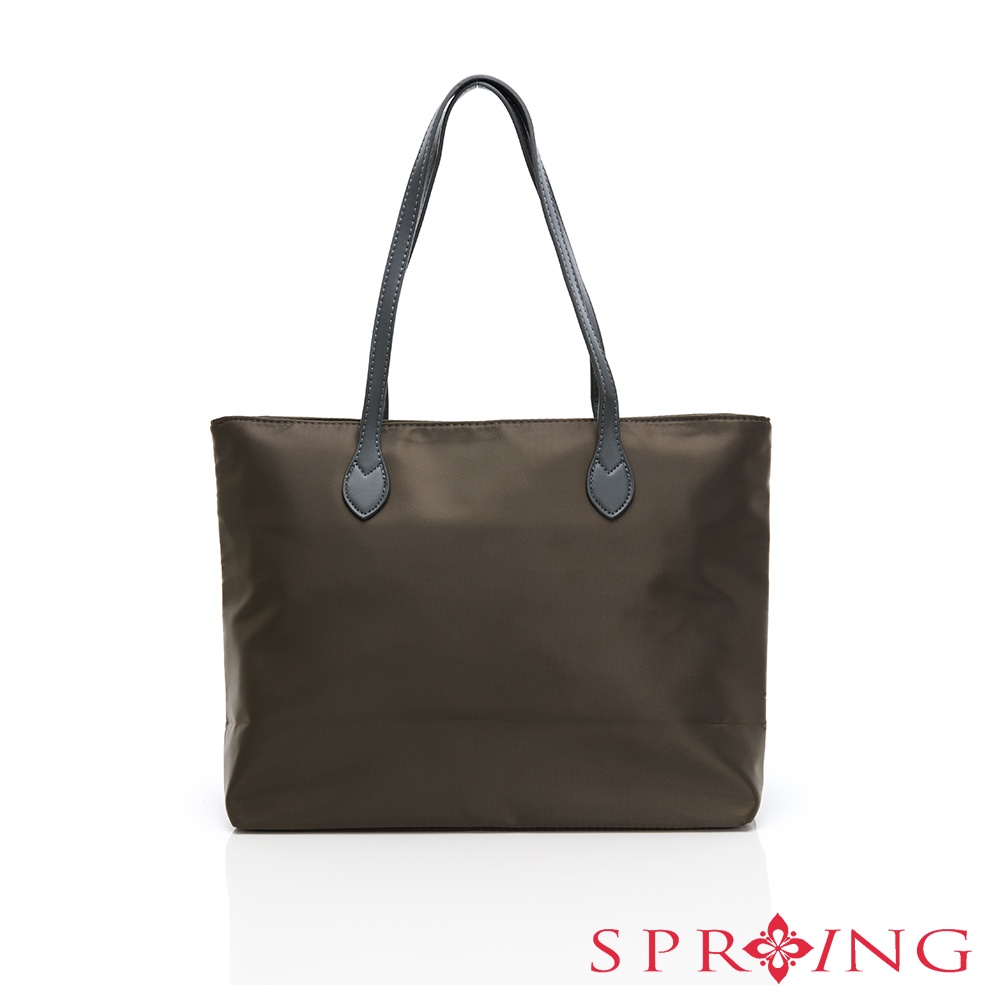 SPRING-質感尼龍托特包大肩背包商務輕便肩背包-多色(0-55043), , large