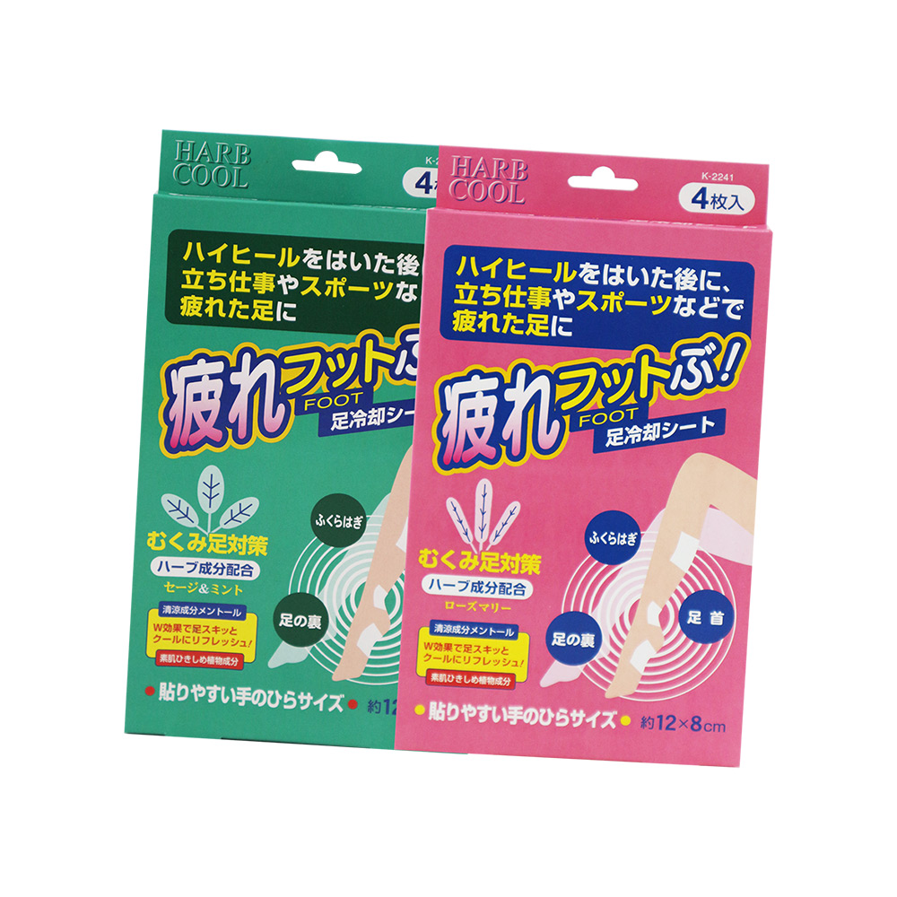 日本製足冷卻貼-4枚入x12盒, , large