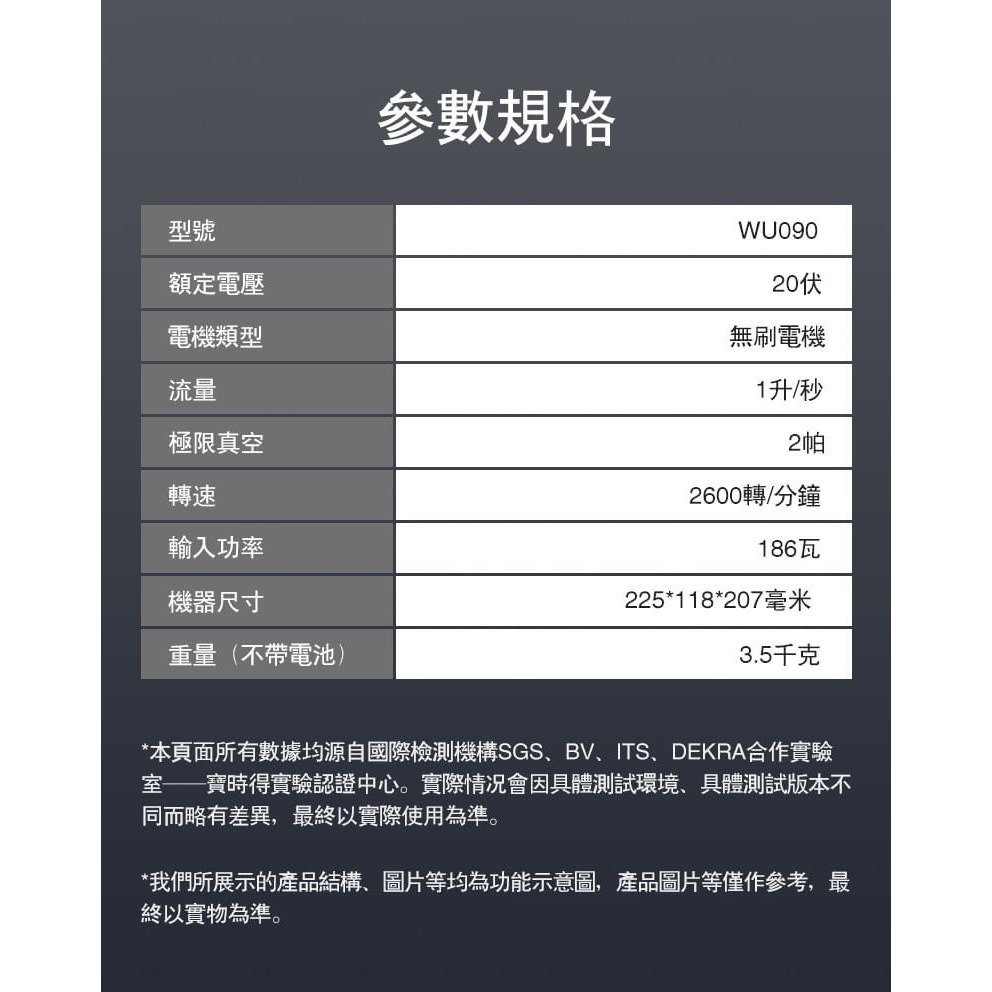 WIN 五金 威克士 WORX WU091 2L無刷真空機 20V 無刷 ABT防逆流 抽真空機 冷氣安裝 抽真空 冷媒, , large