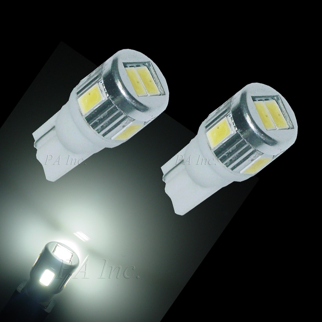 【PA LED】T10 6晶 5630 SMD LED 暖白光 鹵素光 紅光 小燈 儀表燈 牌照燈 室內燈 車廂燈, , large