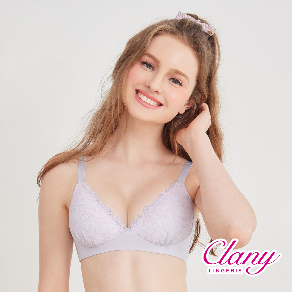 【可蘭霓Clany】台灣製立體美型2.0無鋼圈吸濕排汗 S-Q/2XL 旅行內衣 星晨灰 6976-61	, , large