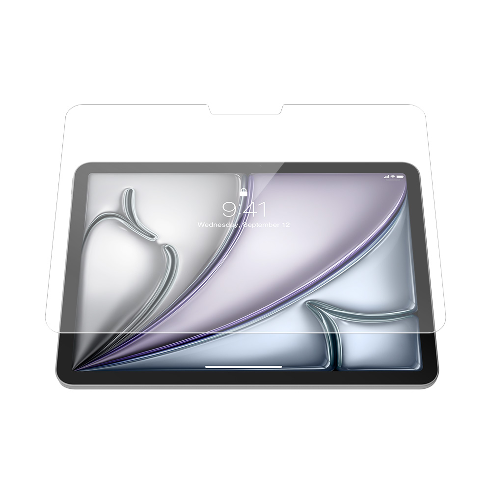 【HIPPORIZZ】iPad Air M2/M3/M4 13吋 Zircon 高透鋼化玻璃螢幕保護貼, , large