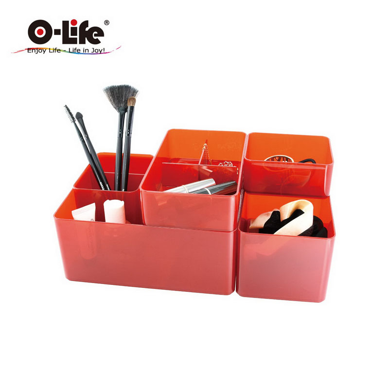 【O-Life】Stacking Storage Box-B013 White Model, , large