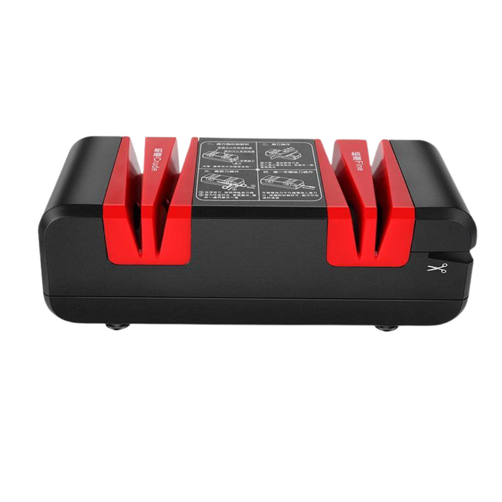 Red and black model - 110V electric knife sharpener (main unit only), , large