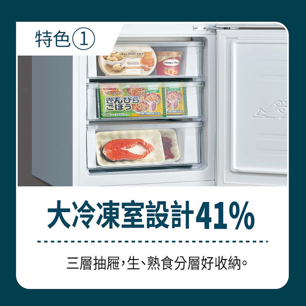 SANLUX 台灣三洋 156L 變頻雙門下冷凍電冰箱 SR-V150BF, , large