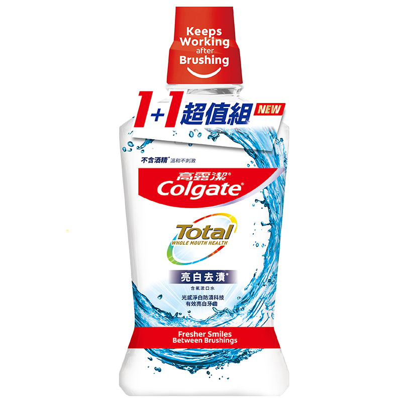 Colgate Total Whitening Mouthwash, , large