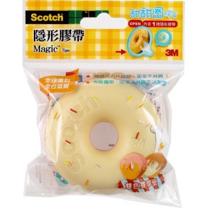 3M  810DD雙色甜甜圈膠台(多色)巧克力+咖啡, , large