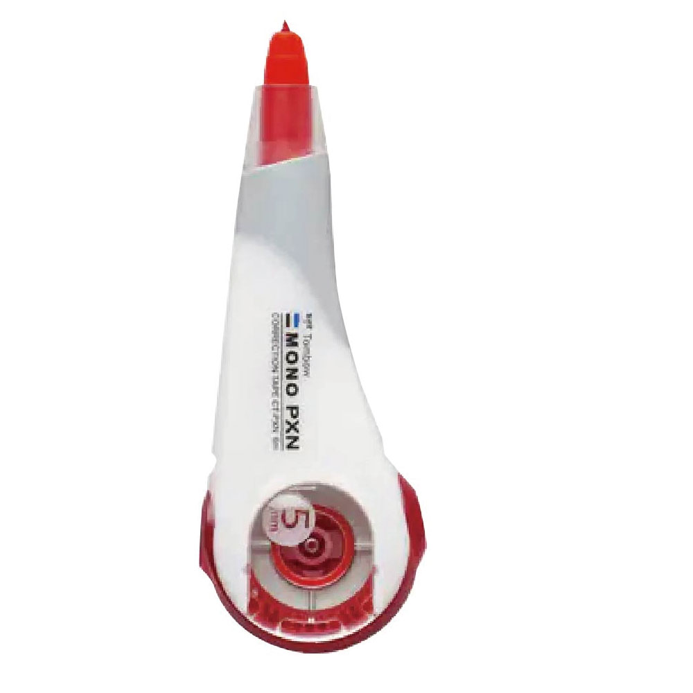 【TOMBOW】蜻蜓 修正帶 5mm x 6M /個- 紅CT-PXN5, , large