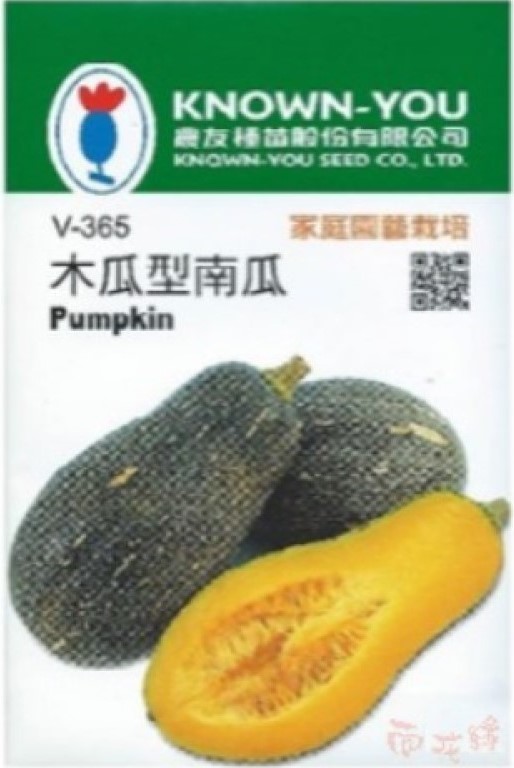 【向花緣】農友 木瓜型南瓜 - 瓜果種子, , large