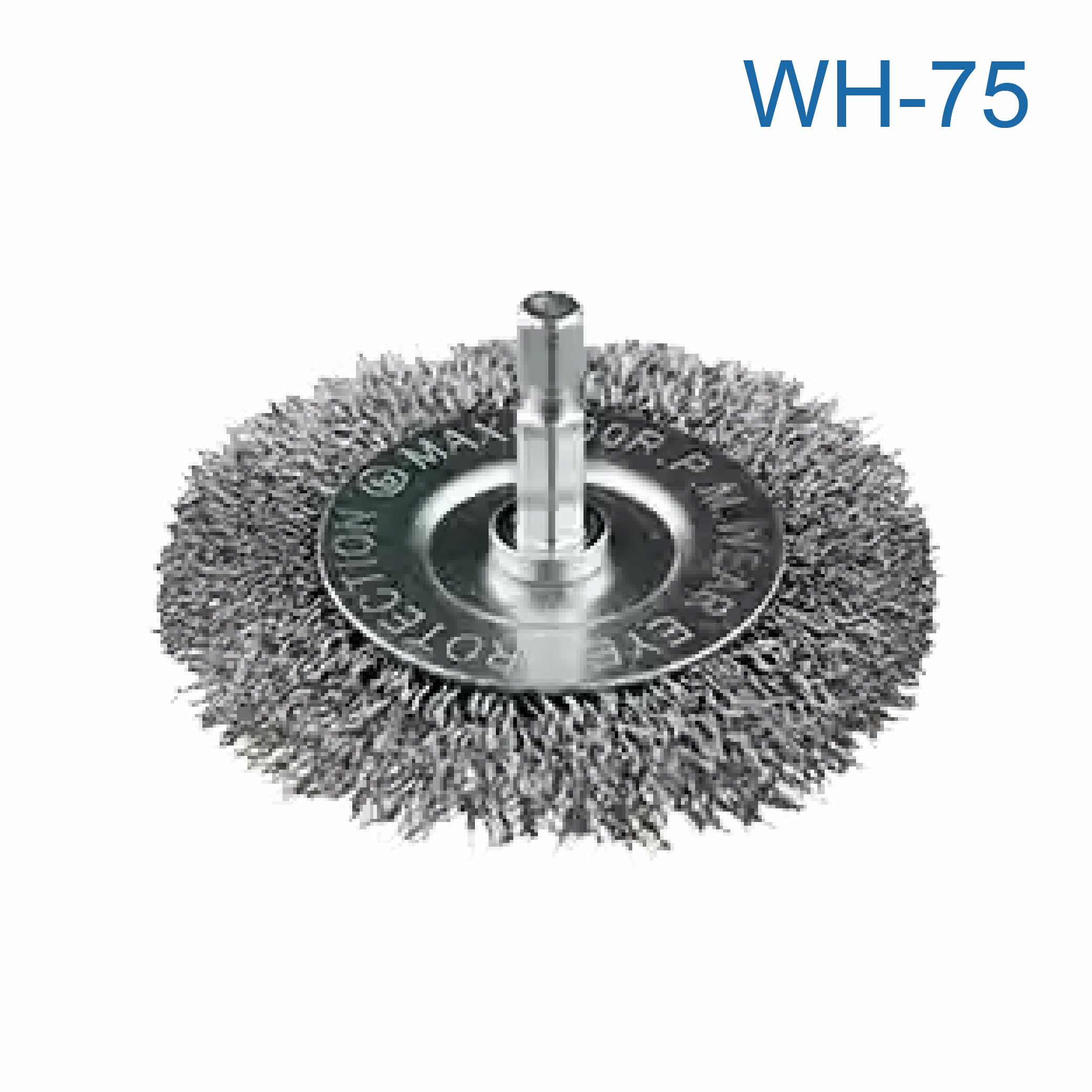 鉅玉經典｜六角柄鋼絲刷 帶柄平型 WH-75, , large