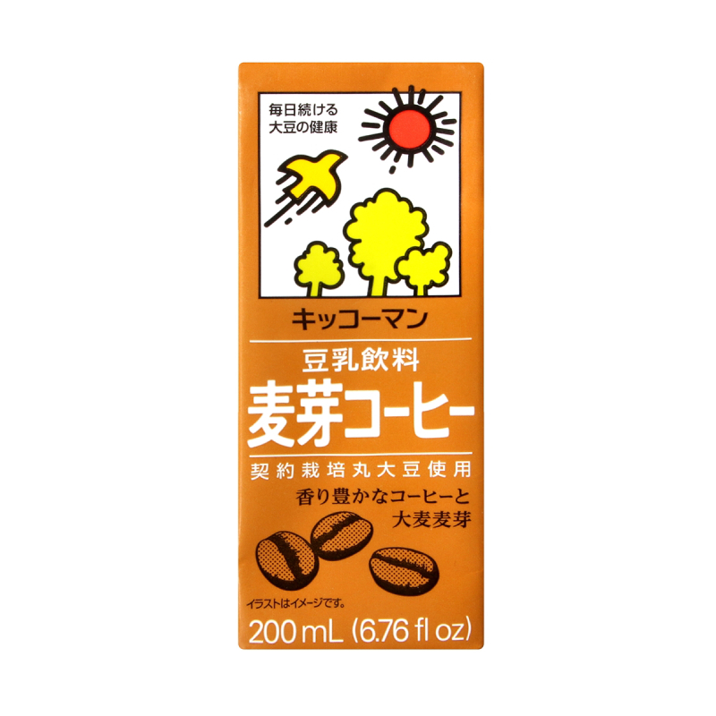 龜甲萬豆乳-麥芽咖啡風味, , large