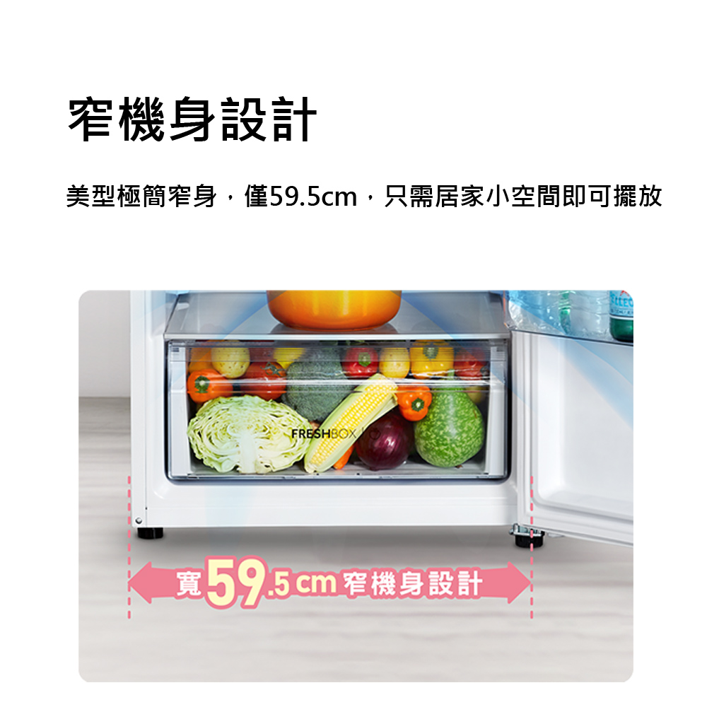 CHIMEI 339L Inverter Double Door Refrigerator - Graphite Black UR-A340VB-B, , large