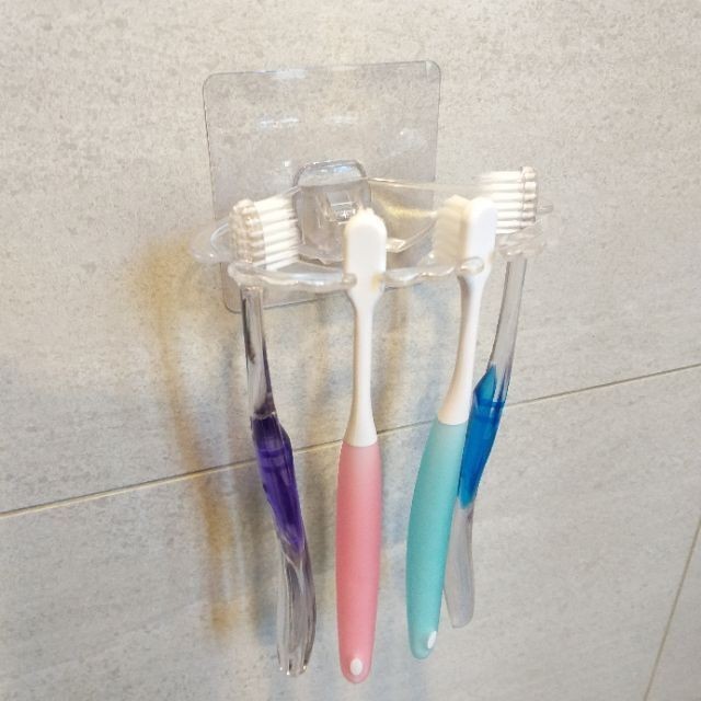 [Beargood sticker] Shell Toothbrush Holder (Wall-Mounted), , large